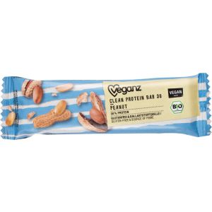 Veganz Clean Protein Bar 30 Peanut, Bio, 45 g