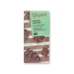 Veganz Schokolade Roasted Hazelnut, Bio, 90 g