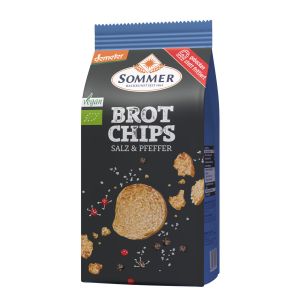 Sommer Brot Chips Salz & Pfeffer demeter, Bio, 100 g