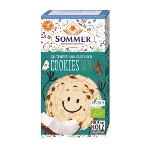 Sommer Cookies Coco & Choco glutenfrei, Bio, 125 g