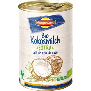 MorgenLand Kokosmilch extra, Bio, 400 ml