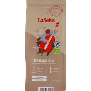 LaSelva Espresso Forte Röstkaffee gemahlen, Bio, 250 g