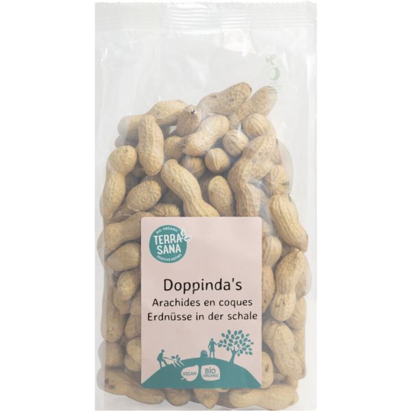 TerraSana Erdnüsse in der Schale geröstet, Bio, 330 g