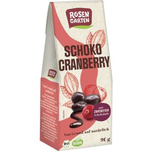 Rosengarten Schoko-Cranberry, Bio, 90 g