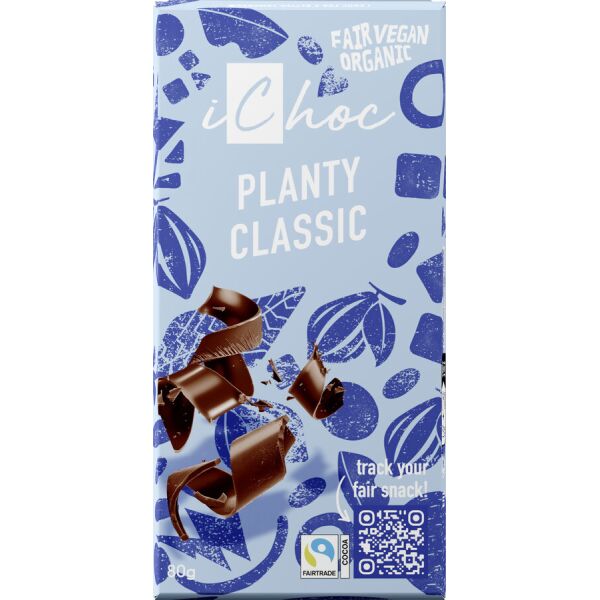iChoc Planty Classic, Bio, 80 g