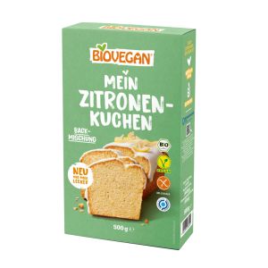 Biovegan Mein Zitronenkuchen Backmischung, Bio, 500 g