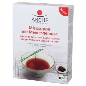 Arche Misosuppe mit Meeresgemüse, Bio, 4 x 15 g