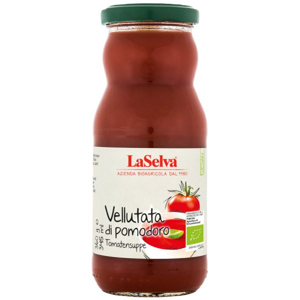 LaSelva Vellutata di Pomodoro Tomatensuppe, Bio, 345 ml