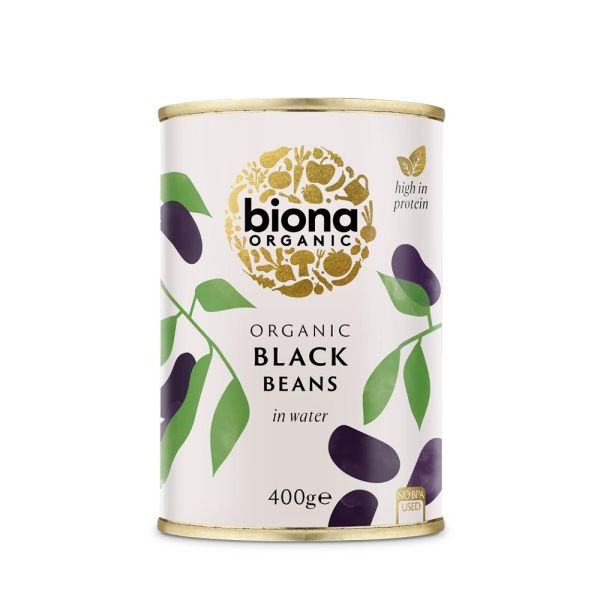 Biona Organic Schwarze Bohnen, Bio, 240 g