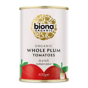 Biona Organic Tomaten geschält, Bio, 400 g