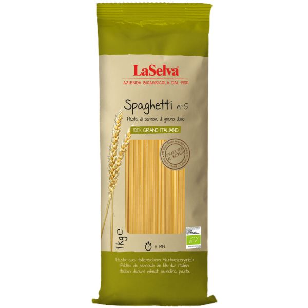 LaSelva Spaghetti n° 5, Bio, 1 kg