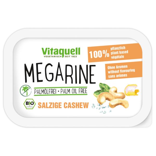 Vitaquell Megarine Salzige Cashew, Bio, 250 g