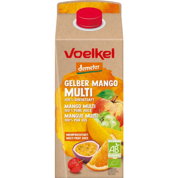 Voelkel Gelber Mango Multi demeter, Bio, 750 ml