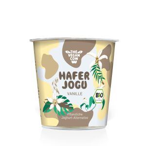 The Vegan Cow Hafer Jogu Vanille, Bio, 150 g