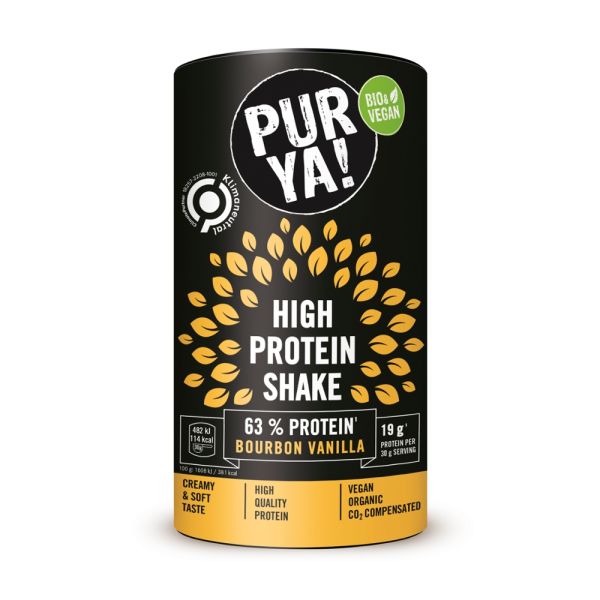 PURYA! High Protein Shake Vanille, Bio, 500 g