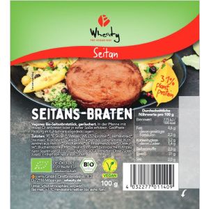 Wheaty Seitans-Braten, Bio, 100 g