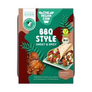 The Vegan Cow BBQ Style Sweet & Spicy, Bio, 180 g