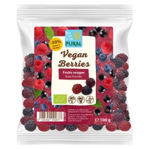 Pural Vegan Berries Fruchtgummi, Bio, 100 g