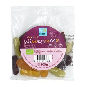 Pural Veggie Winegums, Bio, 100 g