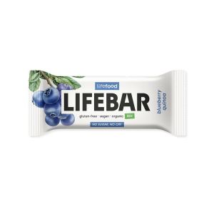 Lifefood Lifebar Blueberry Quinoa Roh, Bio, 40 g