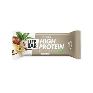 Lifefood Lifebar High Protein Nüsse & Vanille,...