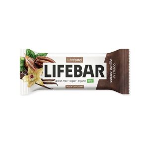 Lifefood Lifebar InChoco Kakao Vanille, Bio, 40 g