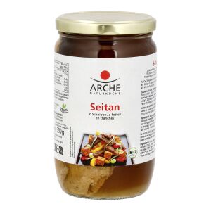 Arche Seitan in Scheiben, Bio, 650 g / ATG 330 g