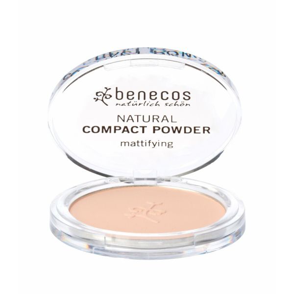 benecos Compact Powder Sand, 9 g