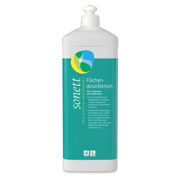 Sonett Flächendesinfektion Nachfüllflasche, 1 l