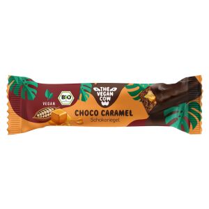 The Vegan Cow Schokoriegel Choco Caramel, Bio, 40 g