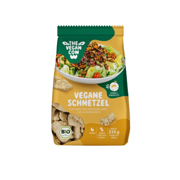 The Vegan Cow Vegane Schnetzel, Bio, 75 g
