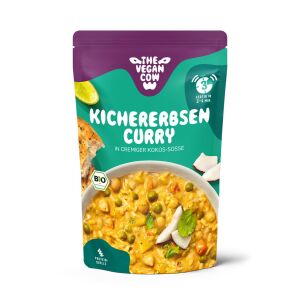 The Vegan Cow Kichererbsen Curry, Bio, 250 g