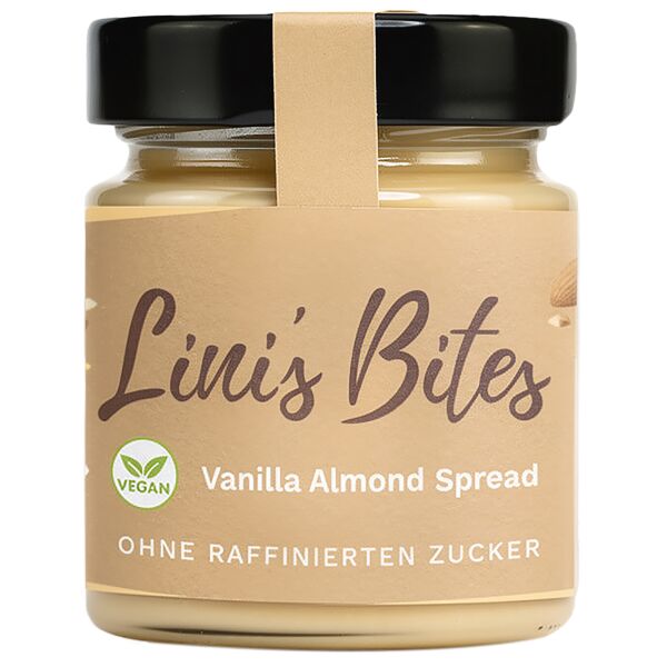 Linis Bites Vanilla Almond Spread, Bio, 200 g