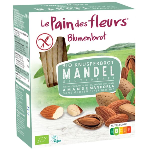 Le Pain des Fleurs Blumenbrot Mandel, Bio, 150 g