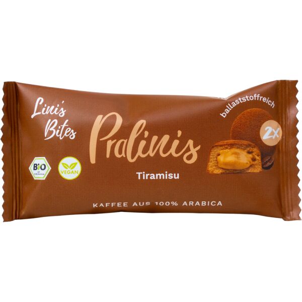 Linis Bites Tiramisu Pralinis, Bio, 46 g