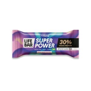 Lifefood Lifebar Super Power Mandel Cookie Proteinriegel,...