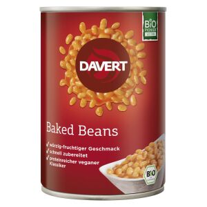 Davert Baked Beans, Bio, 400 g