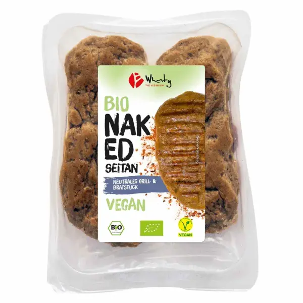 Wheaty NAKED Seitanbratstücke, Bio, 160 g