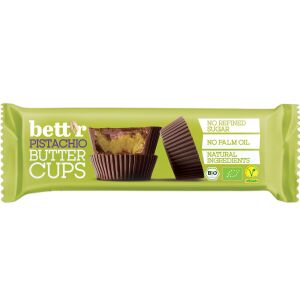 bettr Pistachio Butter Cups, Bio, 39 g