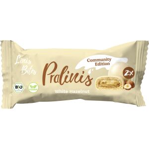 Linis Bites White Hazelnut Pralinis, Bio, 46 g